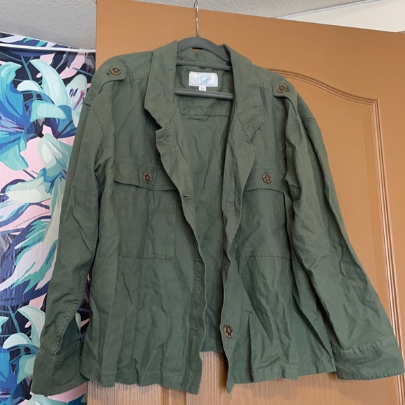 Time and Tru Tops - (3/$25) Time and Tru Utility Pocket Shirt/Jacket